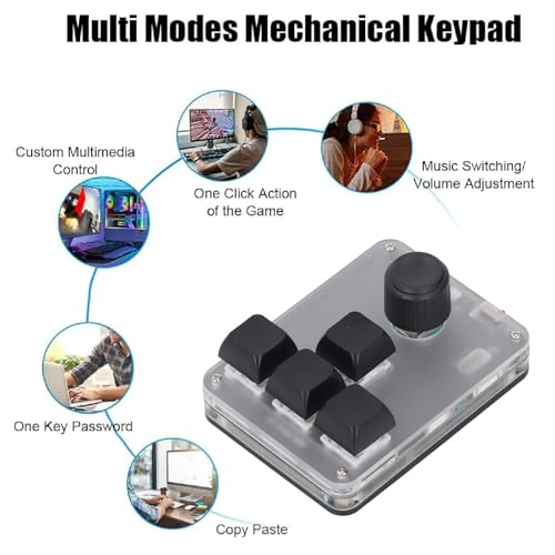Teclado Mecánico Mini Asixxsixsdaixy6082 USB y BT miniatura 2
