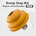 Bump Stop Kit Fit for Belltech 4922 Chevrolet GMC K1500 Suburban 1992-1999, 1.26 in Tall x 2.5 in OD, 2 Pack