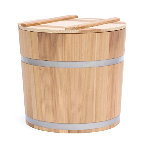 漬物樽 18L 徳島杉 ステンレスタガ使用