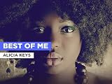 Best of Me in the Style of Alicia Keys