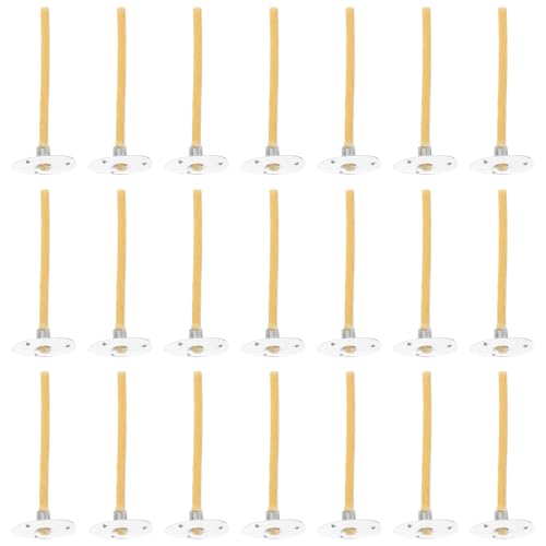 100 mechas para velas de fibra natural trenzada
