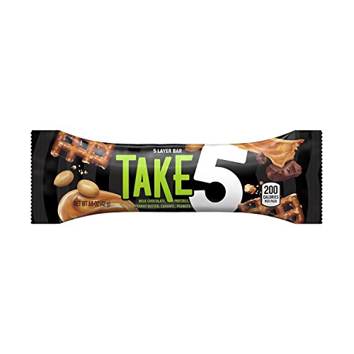 Amazon Com Take5 Candy Bar 1 5 Ounce Pack Of 48 Chocolate Bars Grocery Gourmet Food