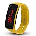 CdyBox Unisex Silicone LED Digital Creative Touch Screen Sport Watch Bracelet 10 Pack