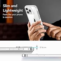 ESR für iPhone 14 Pro Hülle, Originalgefühl, Transparent, Klar – Ansicht 3