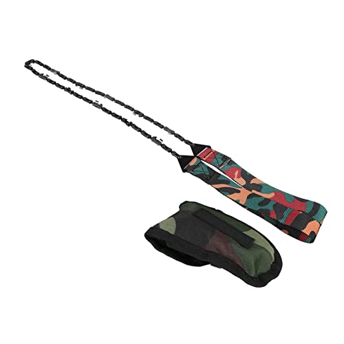 YARNOW motosierra de mano linterna de camping equipo de campamento serrucho de poda serrucho plegable cortador de alambre de cuerda trenzada manuales de cuerda prácticas acero