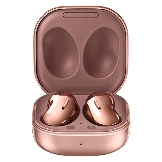 SAMSUNG Galaxy Buds Live - Auriculares Bluetooth inalámbricos I 3 micrófonos I Tecnología AKG I Color Bronce [Versión española]
