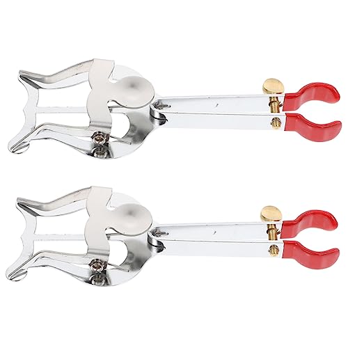 HANABASS 2Pcs Lightweight Trumpet Lyre Music Holder Clip Durable Clarinet Music Score Clamp for Marching Band and Performances Stable Design for Efficient Score Reading