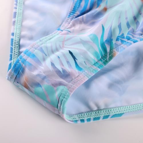 Image of GRACE KARIN Girls Long Sleeve Swimsuit Mermaid Bathing Suit Rash Guard Swimwear 4 Piece Size 5-12