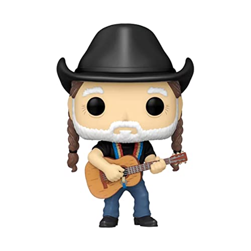 Funko Pop! Rocks: Willie Nelson with Cowboy Hat Vinyl Figure Walmart Exclusive, Black - Image 2