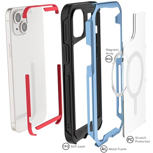 Aluminium de qualité militaire coque iPhone 15 Plus Ghostek robuste - 6