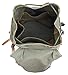 Gootium Canvas Backpack - Vintage Military Rucksack Travel Dayack, Green