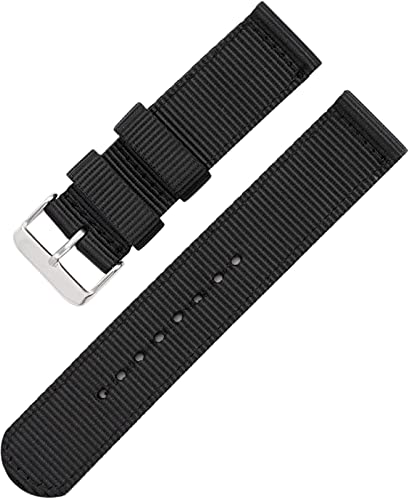 Bracelet montre nylon tressé 20mm pour vos activités sportives