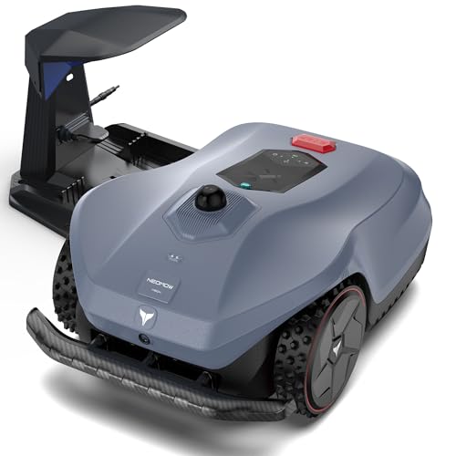 Image of Neomow X2 360 3D LiDAR Robot Lawn Mower, Wire Free for 1 Acre, No RTK Antenna, 4G App Control, GPS Anti-Theft, 13Ah, IPX6, Supports Upgrade AI Bionic Triple Vision Module for Auto-Mapping