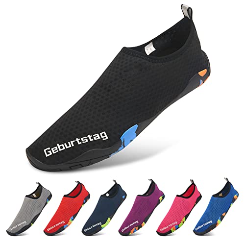 Geburtstag Water Shoes Vacation Beach Aqua Shower Pedal Kayak Sand Shoes Gift for Men Women