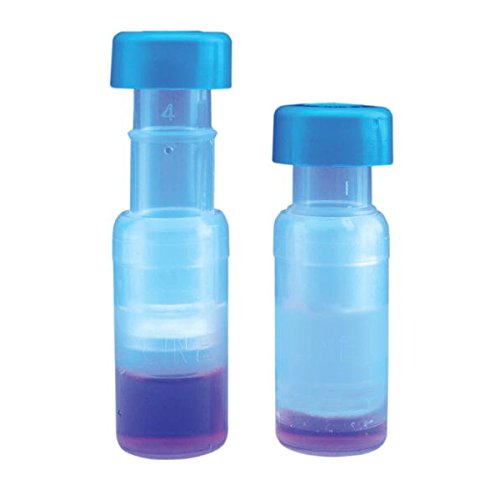 Whatman UN203NPERC Syringeless Filter, Mini-UniPrep, 0.2 micrometer Pore Size, Standard Cap, Translucent Housing, Regenerated Cellulose (RC), 100/pk