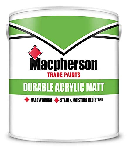 Macpherson Acrylic Durable Matt Brilliant White-2.5 L