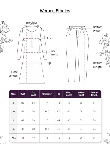 Image of Royal Export Women's Paisley Embroidered Cotton Kurta Set | sharara Set for Women |Anarkali Chikankari Gown with Dupatta | Dresses for Girls