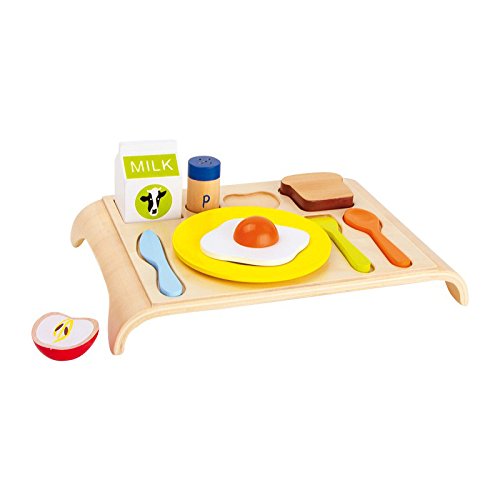 Preisvergleich Produktbild Small Foot 4751 Kinderküchen-Zubehör Frühstücksbrettchen Holz