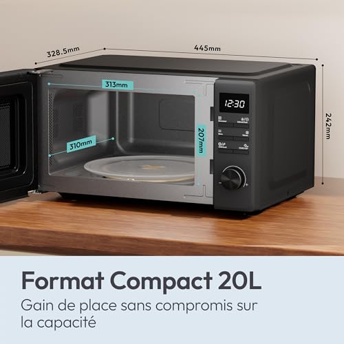 Micro ondes CANDY CMW320SDB 8 Menus Digital - vue 3