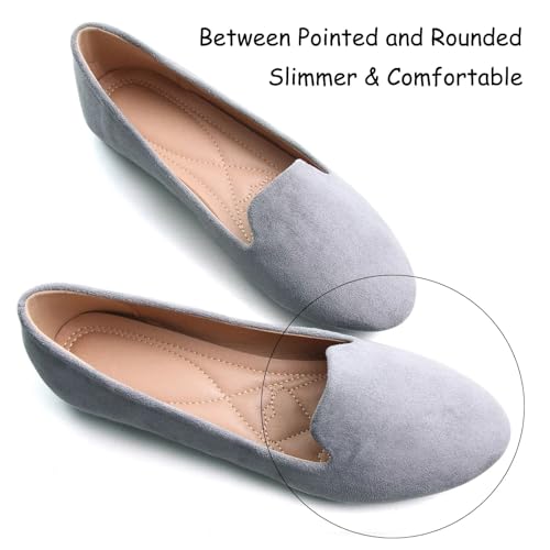 Image of SAILING LU Women Round Toe Comfortable Ballet Flats | Shoes for Women, Dressy, Slip-ons, Loafers