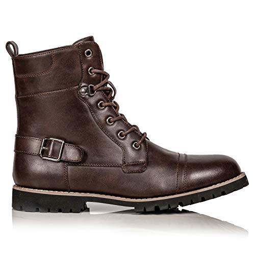 Metrocharm MC314 Men's Lace Up Cap Toe Fashion Oxford Boot2