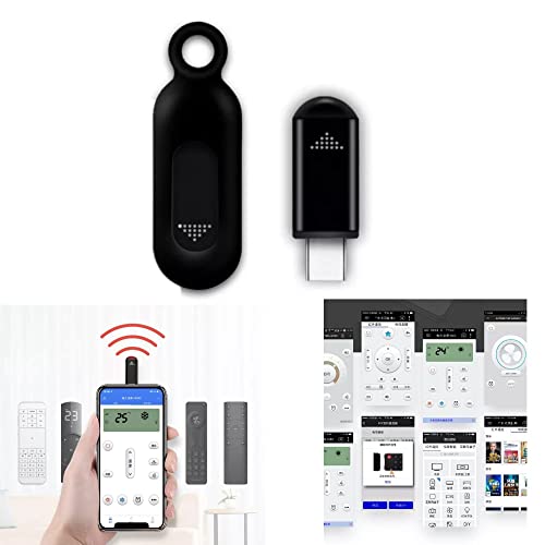Image of Careflection || Mini Smartphone IR Remote Controller Adapter for Android Mobile Mini Infrared Universal Control All in One Air Conditioner /TV /DTH /DVD /STB (Type-C)
