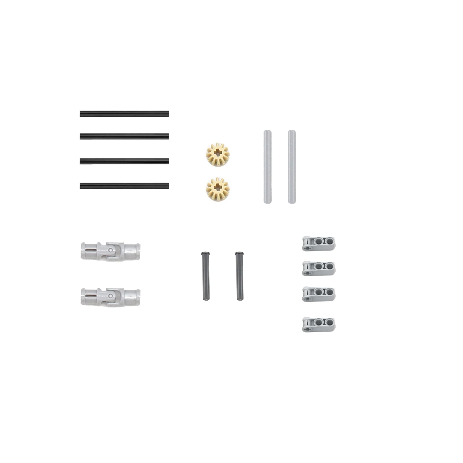 Kit Pneumatico Technic 22 Pezzi - Pompa Aria, Ingranaggi E Assi Per Costruzioni E Modellismo
