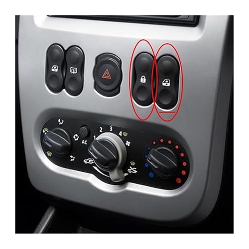 Mando botonera elevalunas para reparar el interruptor roto de Dacia Sandero y Duster 5
