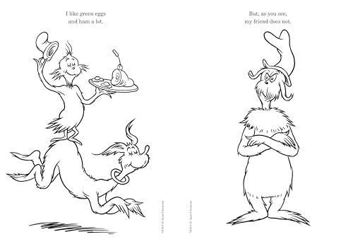 Dr. Seuss: Green Eggs and Ham Painting Book: Coloring and Activity Book with Paint Box (Green Eggs and Ham Novelty Books) - Image 2