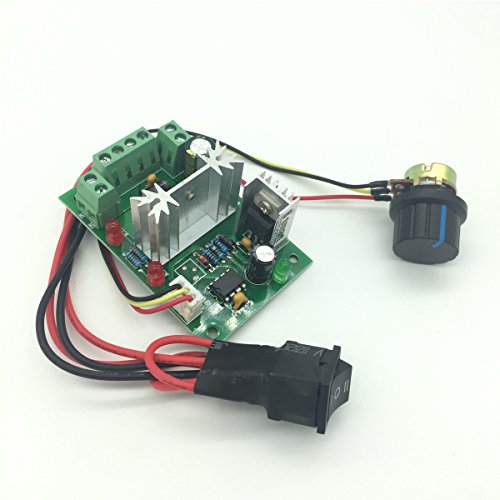 Bringsmart Controlador de velocidade do motor CCM6N DC PWM 6V-30V Velocidade variável 6A Positiva In