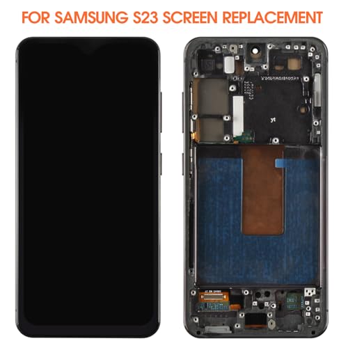 Image of INCELL for Samsung Galaxy S23 Screen Replacement for Samsung S23 LCD Digitizer SM-S911B SM-S911U LCD Display Touch Screen Assembly Black with Frame (No Fingerprint)