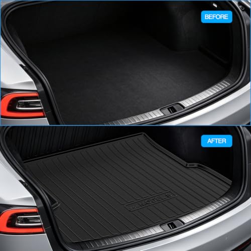 Image of Nilight Cargo Mat for Tesla Model S & Model S Plaid 2021-2025