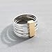 Silpada 'Agility' Ring in Sterling Silver and Brass, Size 10, Size 10