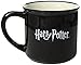 Enesco Words Magic Spell Harry Potter Black 16 Ounce Glossy Ceramic Camper Mug