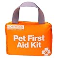 Pac-Kit Pet First Aid Kit for Dogs, Cats, and Other Animals in Soft-Sided Organized Zipper Case, 48 Pieces