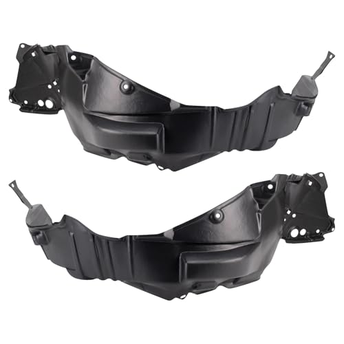 Image of TRQ Front Driver and Passenger Side Inner Fender Liner Set Compatible with 2017-2018 Toyota Corolla iM 2016 Scion iM