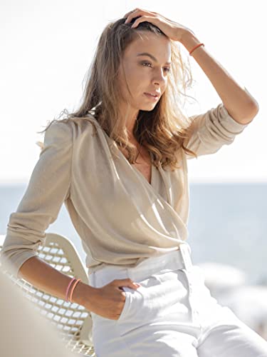 Long Tiantian 12Pcs Boho String Bracelets For Women Summer Beach Bracelets Set Handmade Waterproof Surfer Bracelets For Teen Girls（Y-12Pcs-String Bracelets） #TOP5