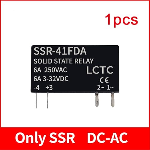Relais SSR sans contact LCTC commutation rapide DC AC 6A pour automatisme