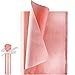 Produktbild Larcenciel Seidenpapier, 100 Blatt Rosegold Seidenpapier Metallic Geschenkpapier Geschenkverpackung Papier Geschenk Verpackungsmaterial für Hochzeit, Geburtstag, Party, DIY Craft (50 x 35 cm)