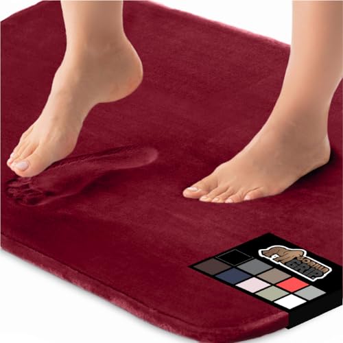 GORILLA GRIP 24x17 Memory Foam Bath Mat