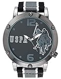 Marca U.S. Polo Assn. U.S. Polo Assn. Reloj analógico para Hombre. de Cuarzo con Correa en Nailon USC57023AZ