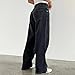 Women Y2K Low Rise Baggy Jeans Wide Leg Loose Fit Boyfriend Straight Leg Trendy Stretch Denim Pants Streetwear Black