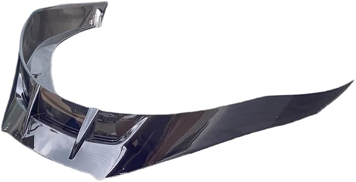 Helmet Visor, PI-STA Helmet Tail Spoiler for AGV PI-STA GPR/GP/Corsa/Corsa R Rear Spoiler Replacement Motorcycle Helmet AccessoriesBlack