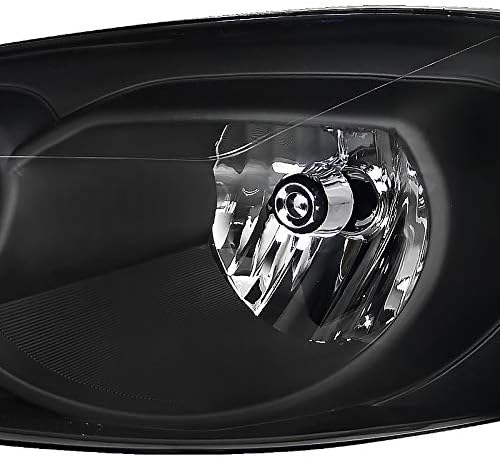 Spec-D Tuning LH-IPA06JM-RS Headlights- Black Also Fit 06-07 Monte Carlo CHEVROLET IMPALA 06-13