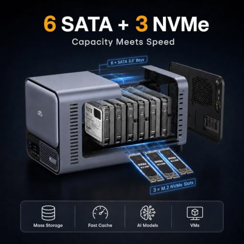 Large Capacity 8 bay NAS storage system Bundle product image