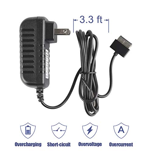 image for ELENKER Tablet Charger and USB 3.0 Data Sync Cable Cord for Asus Trans