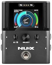 High quality digital audio 48kHz 24-bit Covering a massive 50 Metres wireless range Selectable Cable Tone and boost functions built-in guitar / chromatic / strobe tuner functions Send and Return effects loop