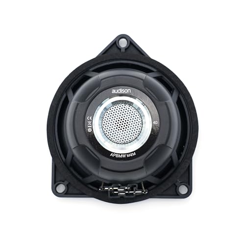 Audison AP BMW K4M KIT Prima Series 4 inch (100mm) 2-Way Component Speaker Set TW + MID + Acc SmallBasket