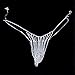 KINTRADE Sexy Bikini Strass Unterwäsche Bauch Kette Kristall String Body Chain Schmuck