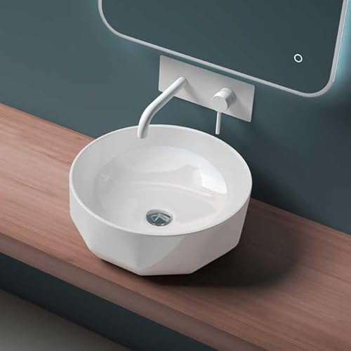 Durovin Bathrooms Ceramic Bathroom Basin - Countertop Sink V